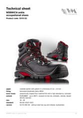 VM Footwear Visoki delovni čevlji NORWICH O2, 48