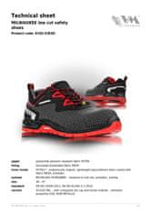 VM Footwear Nizki delovni čevlji MILWAUKEE S3, 37