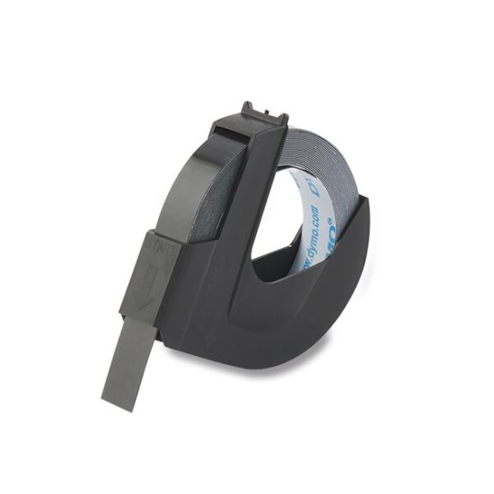 Dymo Originalni trakovi za izdelovalce etiket Omega, 9 mm x 3 m, črni