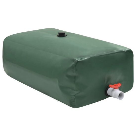 shumee Rezervoar za vodo s pipo zložljiv 100 L PVC