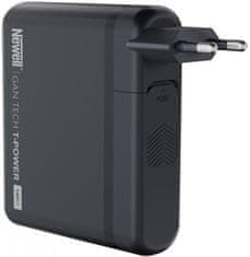 Newell T-power USB napajalnik, 140 W, 3xUSB-C, 3xUSB-A, črn (NL3937)