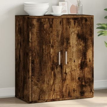 Vidaxl vidaXL Omarica dimljen hrast 60x31x70 cm Material na osnovi lesa