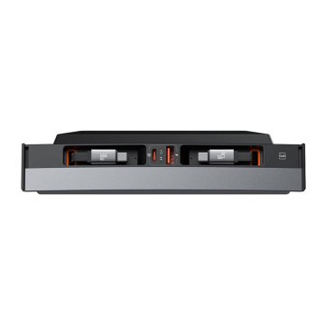 BASEUS Baseus T-Space vozlišče s kablom USB-C na USB-C za Teslo (črno)