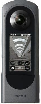 Ricoh Theta X kamera, 360 stopinj