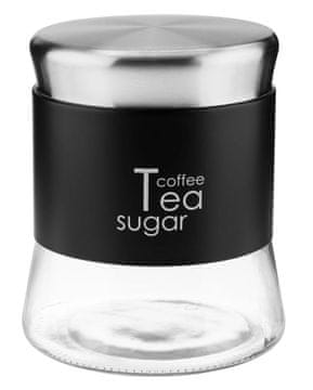 shumee Črna steklena posoda za začimbe 750 ml