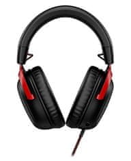 HP HyperX Cloud III gaming slušalke z mikrofonom, 7.1, žične, črne-rdeče (727A9AA)