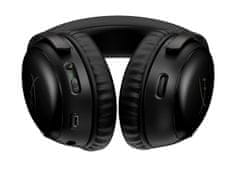 HP HyperX Cloud III Wireless slušalke, brezžične, črne (77Z45AA)