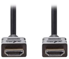 Nedis Hitri kabel HDMI z Ethernetom/ pozlačeni priključki HDMI-HDMI/ črn/ 7,5 m