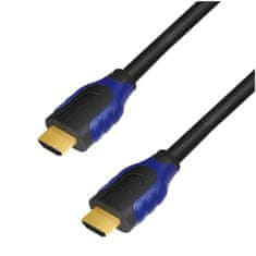 LogiLink KABEL HDMI/HDMI M/M 2,0m pozlačeni kontakti V2,0 4K@60Hz z ethernet povezavo (CH0062)