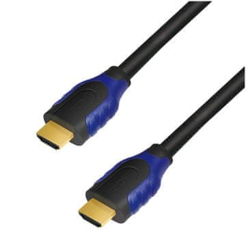 LogiLink KABEL HDMI/HDMI M/M 2,0m pozlačeni kontakti V2,0 4K@60Hz z ethernet povezavo (CH0062)