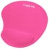 Podloga za miško z gelom ergonomska MousePad roza (ID0027P)