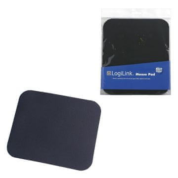 LogiLink Podloga za miško EVA pena + Nylon prevleka, črna, 250 x 220 x 3mm (ID0096)