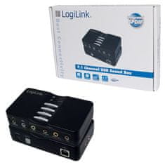 LogiLink Zvočna kartica USB2.0 SB 7.1 USB S/PDIF (UA0099)
