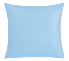 Bombažna prevleka za vzglavnik - 40x60 cm, modra
