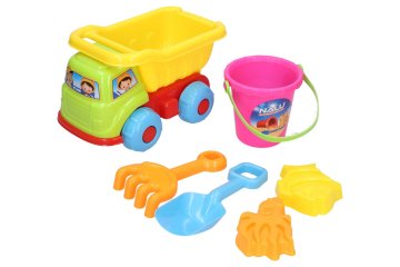 Set za pesek za avtomobile 25 cm
