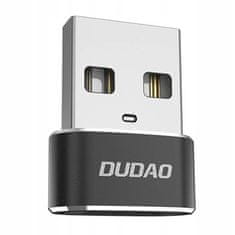 DUDAO Adapter Dudao L16AC USB-C na USB (črn)