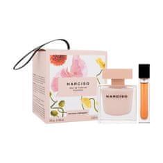 Narciso Rodriguez Narciso Poudrée SET3 Set parfumska voda 90 ml + parfumska voda 10 ml za ženske