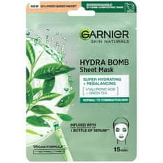 Garnier Skin Naturals Moisture + Freshness vlažilna in osvežilna maska za obraz 1 kos za ženske