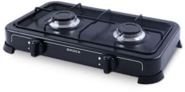 BROCK GS 2002 plinski kuhalnik, črn