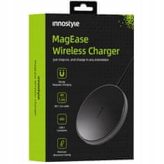 Innostyle Innostyle Magease Indukcijski Brezžični Polnilec Za Iphone Magsafe Magease 15W Black