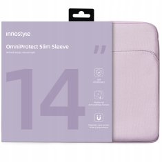 Innostyle INNOSTYLE TORBA ZA PRENOSNI RAČUNALNIK 14 VODOODPORNA TORBA OMNIPROTECT SLIM VIJOLIČNA