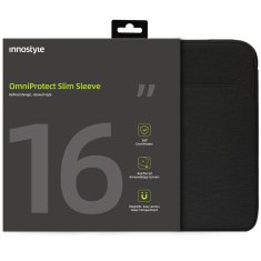 Innostyle INNOSTYLE TORBA ZA PRENOSNI RAČUNALNIK 15,6 16 VODOODPORNA TORBA OMNIPROTECT SLIM BLACK