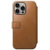 Modern Leather Folio, english tan - iPhone 15 Pro Max