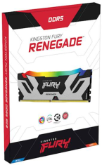 Kingston FURY Renegade 8000 pomnilnik (RAM), DDR5, 2x16GB, RGB, XMP, CL38, DIMM (KF580C38RSAK2-32)