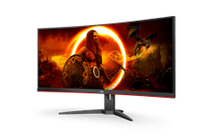 AOC CU34G2XE ukrivljen gaming monitor, 86,36cm (34), VA, UWQHD, 144Hz, 1ms, Adaptive Sync (CU34G2XE/BK)