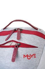 Moye Trailblazer Dubai nahrbtnik za prenosnik, 40 cm, svetlo srebrn