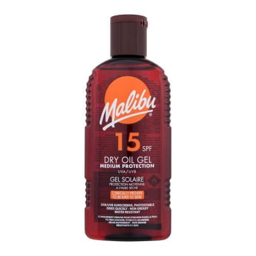 Malibu Dry Oil Gel SPF15 vodoodporen oljni gel za zaščito pred soncem 200 ml