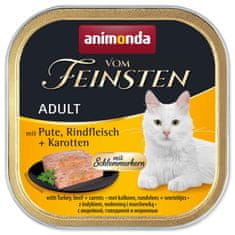 Animonda Paštika Vom Feinstein krůtí + hovězí + mrkev 100 g