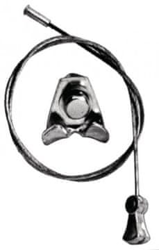 Točkovni kabel z nosilcem za konzolne zavore 380 mm