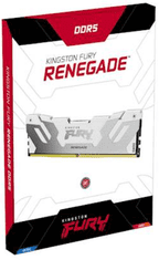 Kingston FURY Renegade 8000 pomnilnik (RAM), DDR5, 2x16GB, RGB XMP, CL38, DIMM, bel (KF580C38RWAK2-32)