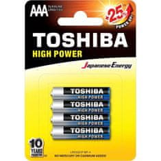 Toshiba Baterija AAA 4 kosi (LR03/4/48) Toshiba Red BL