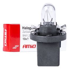 AMIO halogenske žarnice b8.5d 12v bax1.2w 10pcs amio-03371