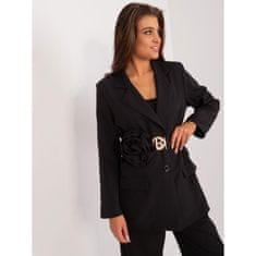 ITALY MODA Ženski enonadstropni suknjič črne barve DHJ-MA-18973.60_407380 Univerzalni