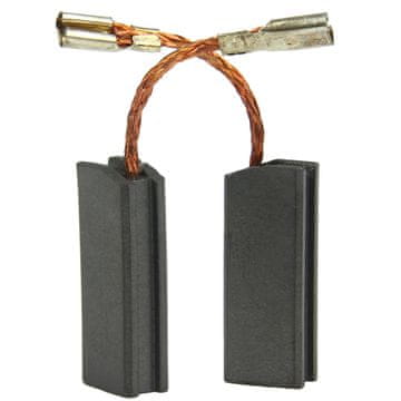 MAR-POL Set dveh karbonskih krtačk za elektromotor 5x8x20mm z utori