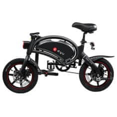 DYU DYU D3+ Električno kolo, Zložljiv moped 14" 10Ah baterijo, Dvojne disk zavore