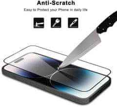 Mobile-origin Screen Guard Sapphire Coated 2.5D zaščitno steklo z aplikatorjem za iPhone 14 Pro