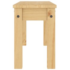 Vidaxl Jedilna klop Panama 105x30x45 cm trdna borovina