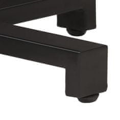 Vidaxl Bistro mizica kvadratna 70x70x75 cm robusten mangov les