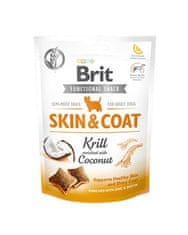 Brit Priboljšek za pse Brit Care Dog Functional Snack Skin and Coat Krill 150 g