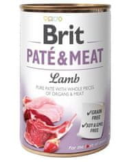 Brit Brit Paté &amp; Meat Lamb 400 g v konzervi za pse