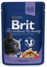 Brit BRIT Premium cat Kapsule za odrasle ribe trske 100 g
