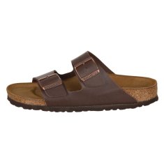 Birkenstock Japanke rjava 43 EU Arizona Dunkelbraun Birkoflor