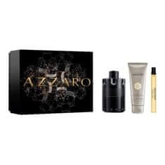 Azzaro The Most Wanted Set parfumska voda 100 ml + parfumska voda 10 ml + gel za prhanje Wanted 75 ml za moške