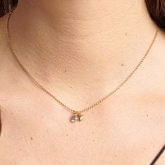 Brosway Čudovita pozlačena ogrlica Desideri BEIN011