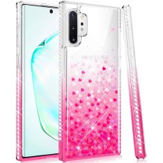 Nemo Ohišje IPHONE 12 MINI Diamond Liquid Glitter roza