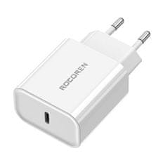 slomart Rocoren PD 20W omrežni polnilnik USB-C (bela)